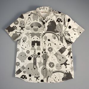 J. Balvin x Friendswithyou Shirt Adult XL Button Up Collab Rare Reggaetón Artist